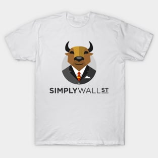Simply Wall St Bull Logo T-Shirt